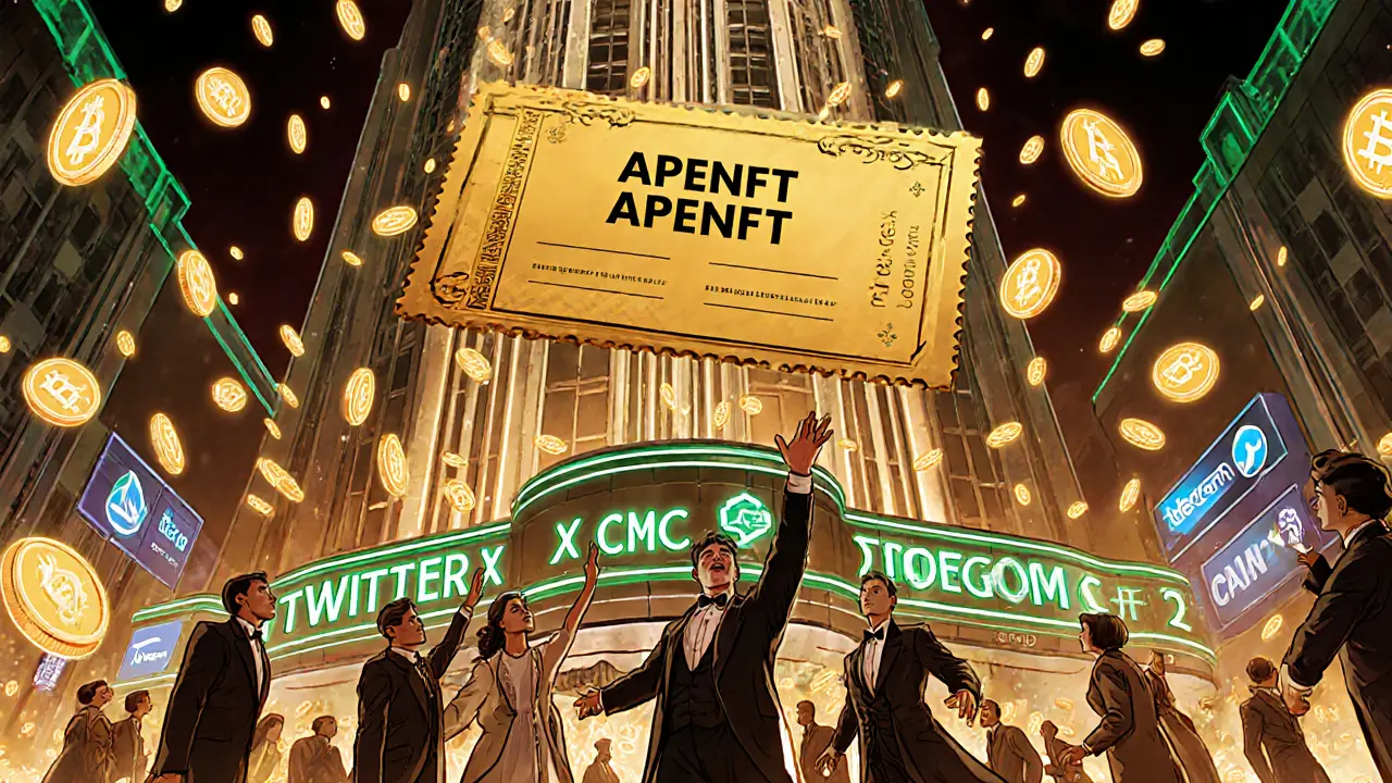 APENFT X CMC Airdrop: How to Qualify for 4.5M NFT Tokens