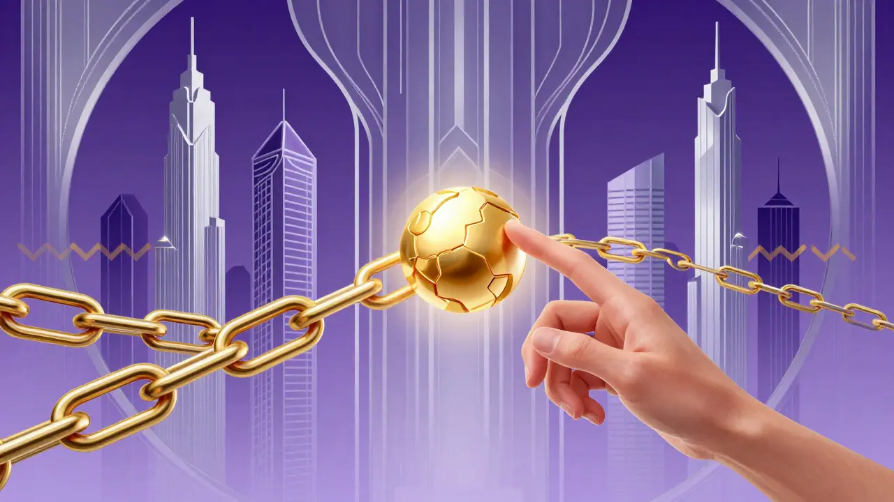 Unified interface orb merging multiple blockchain pathways
